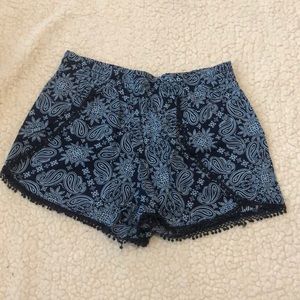 Justice rayon shorts